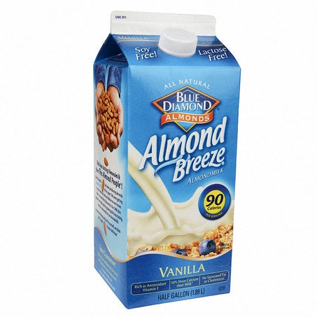 Wholesale Almond Breeze Each Unsweetened Vanilla Almond Milk- Bulk