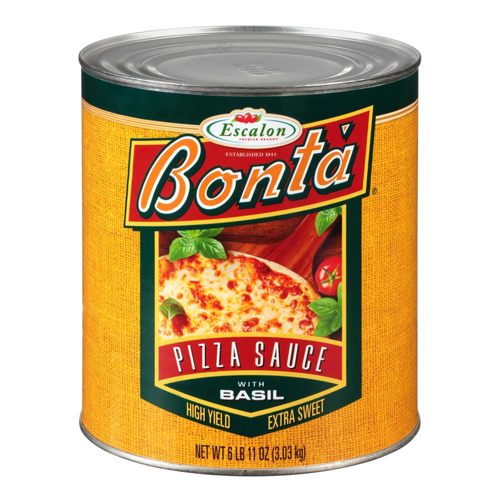 Wholesale Bonta Case Pizza Sauce With Basil- Bulk
