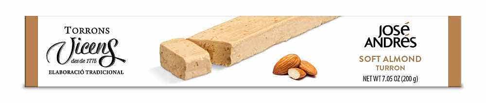 Wholesale José Andrés Soft Almond Torrón 7.05 Oz- Bulk