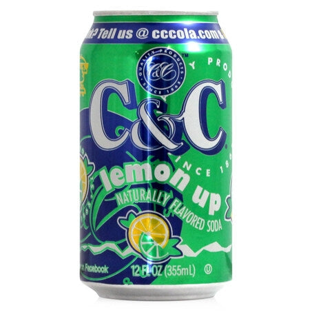 Wholesale C & C Lemon Up Soda | 12 oz- Bulk