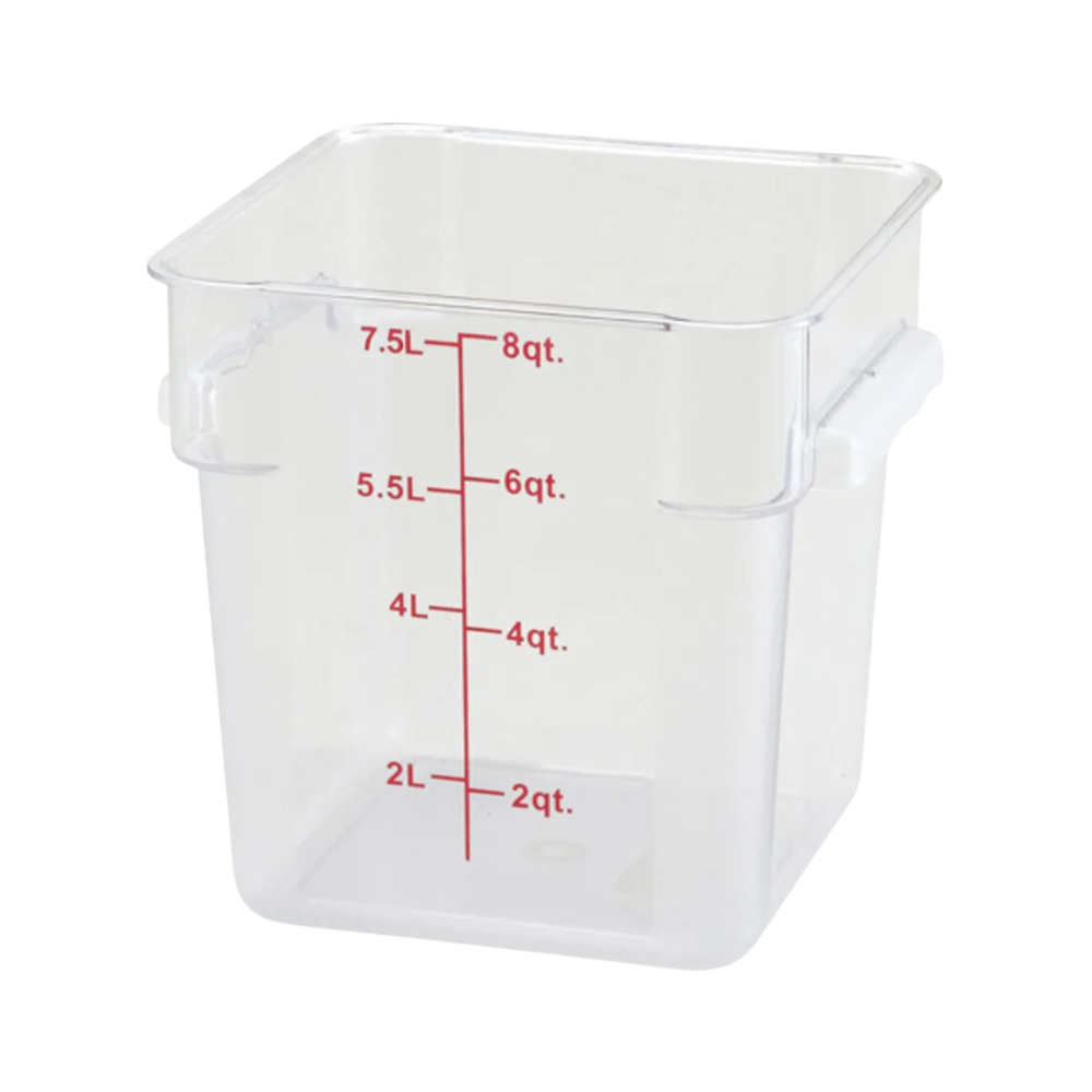 Wholesale Winco Case 8 Quart Food Storage Container- Bulk