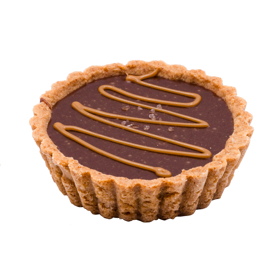 Wholesale Madison Claire Case 4In Chocolate Salted Caramel Tart- Bulk