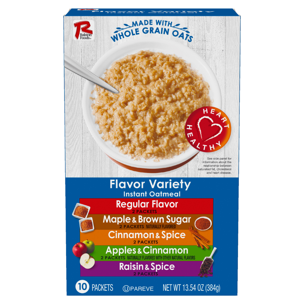 Wholesale Ralston Each Assorted Instant Oatmeal Packets- Bulk