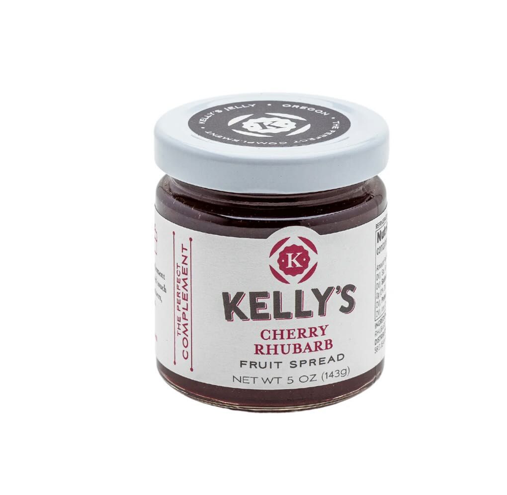 Wholesale Kellys Cherry Rhubard Fruit Spread- Bulk