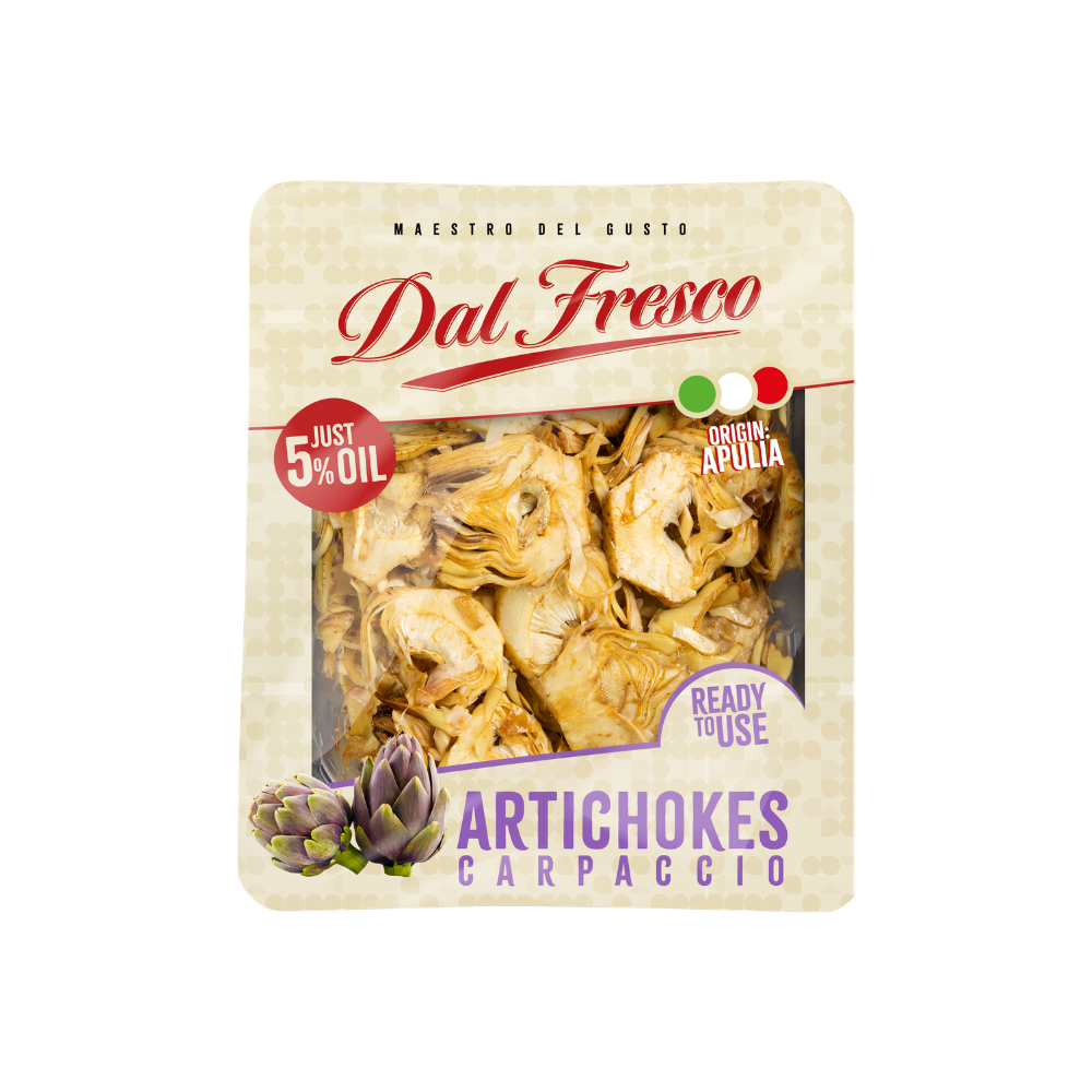 Wholesale Dal Fresco Each Sliced Artichoke Carpaccio- Bulk