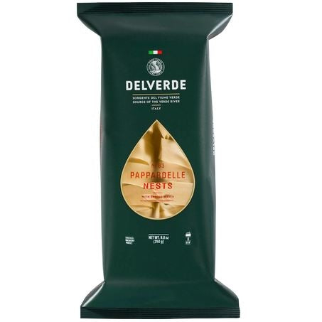 Wholesale Delverde Case Pappardelle Pasta Nests- Bulk