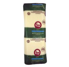 Wholesale Burnett Whole Milk Low-Moisture Mozzarella Loaf 6 Lb- Bulk