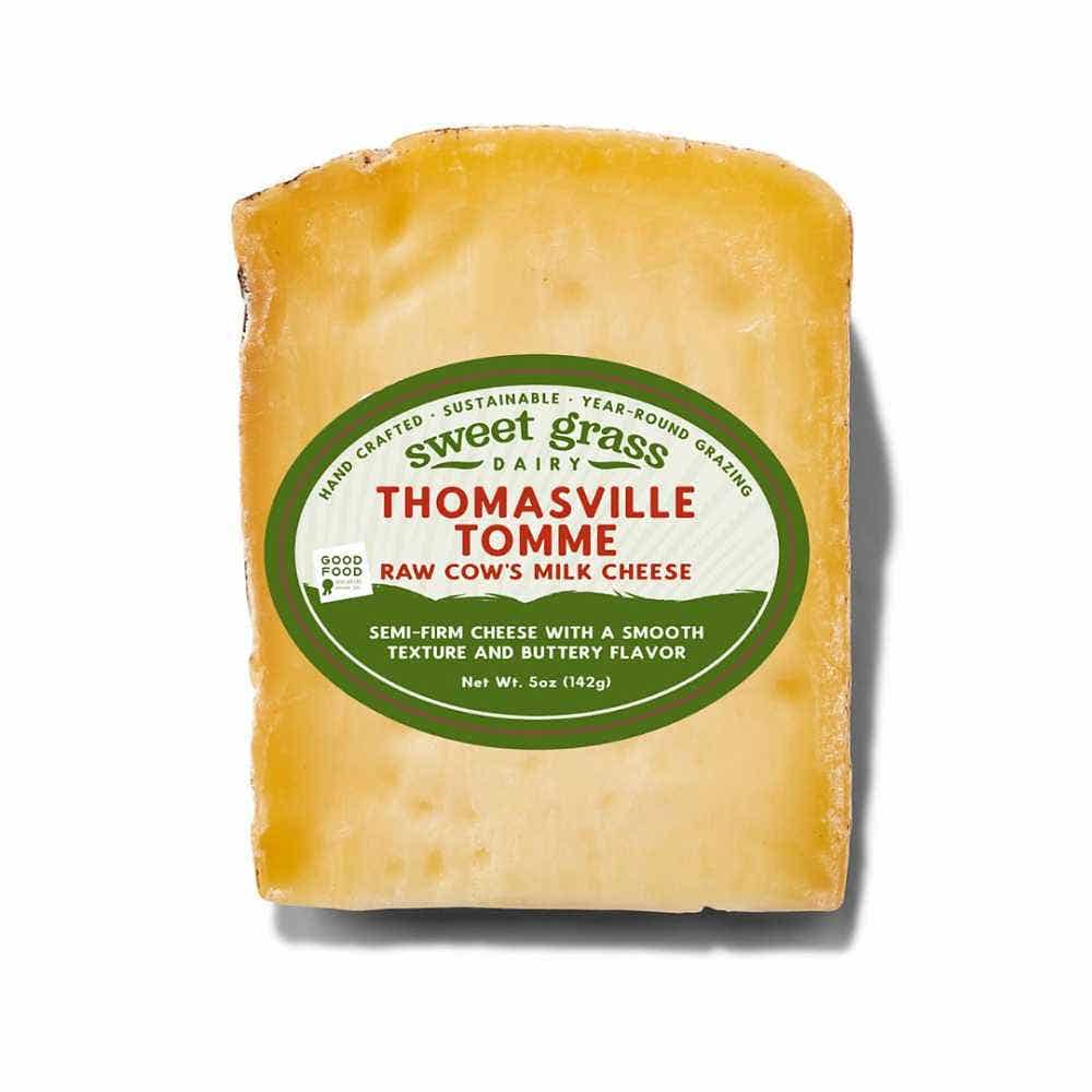 Wholesale Sweet Grass Dairy Thomasville Tomme Cuts 5 Oz- Bulk