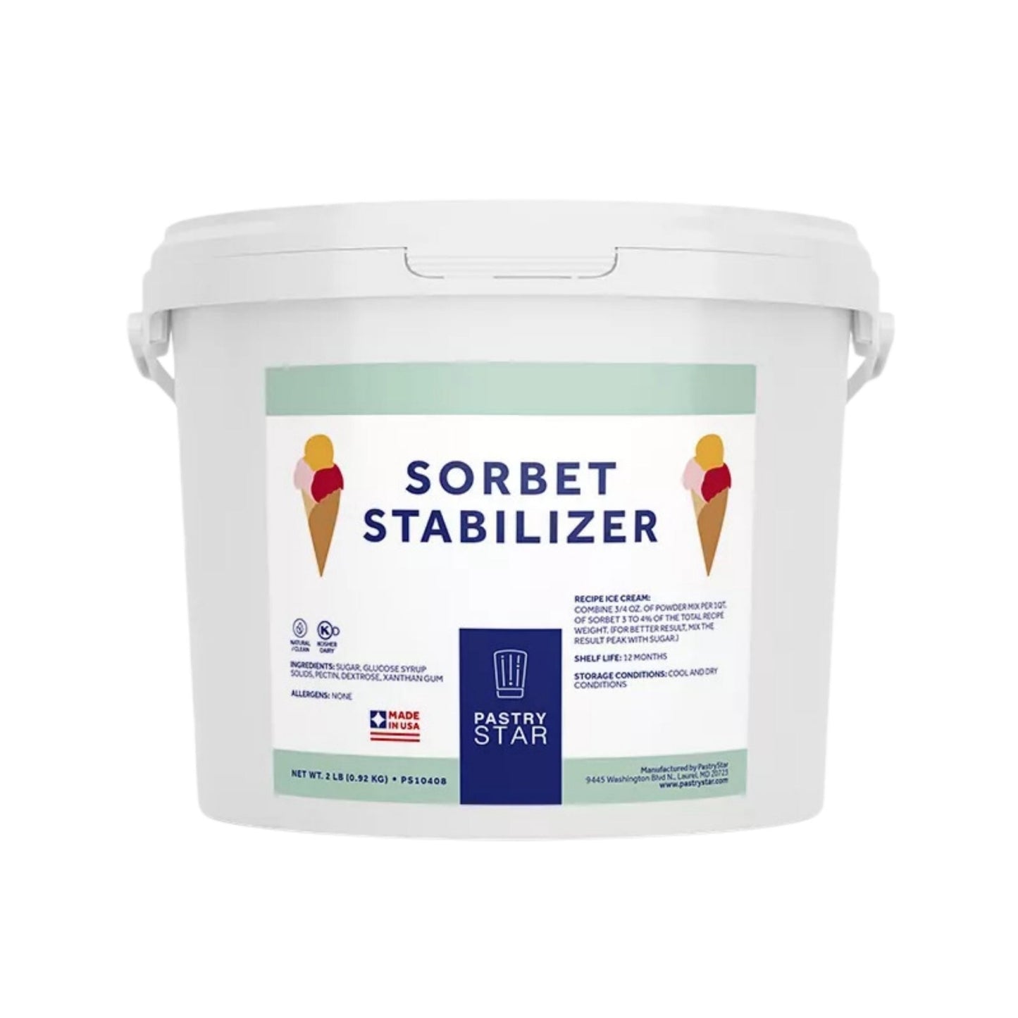 Wholesale Pastry Star Sorbet Peak Stabilizer 2lb- Bulk
