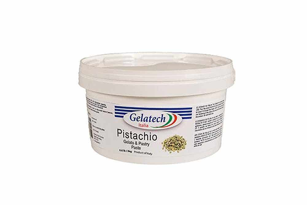 Wholesale Gelatech Pistachio Gelato Paste 6.6 Lb- Bulk