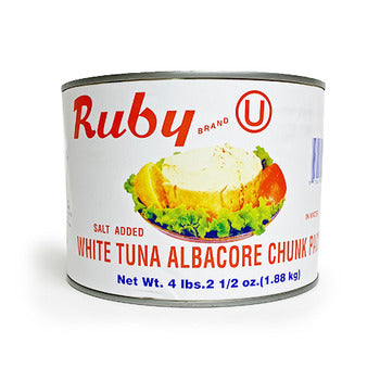 Wholesale Ruby White Tuna in Water 66.5oz- Bulk