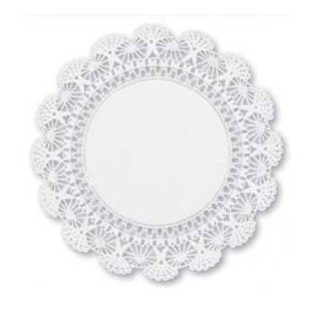 Wholesale Imperial Bag 5" White Round Paper Doilies- Bulk