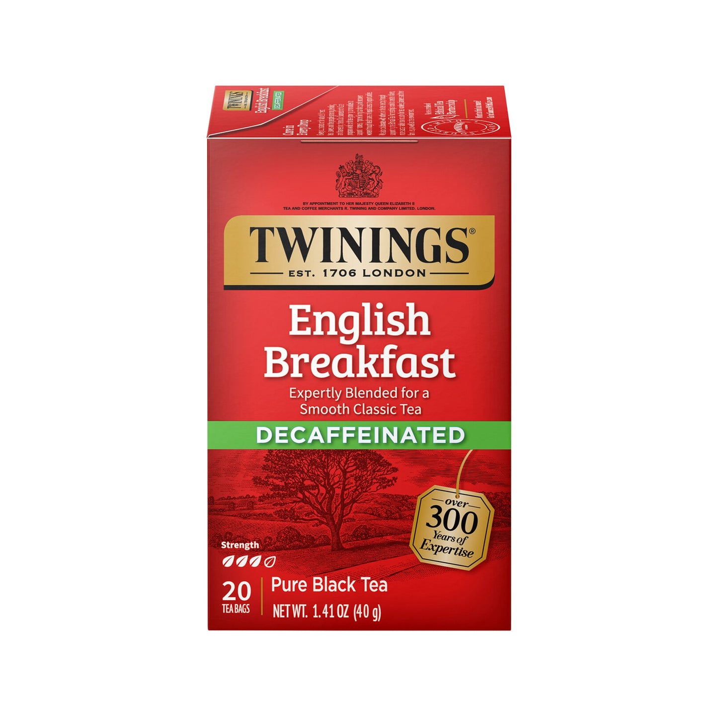 Wholesale Twinings Tea English Breakfast Decaf Tea- Bulk