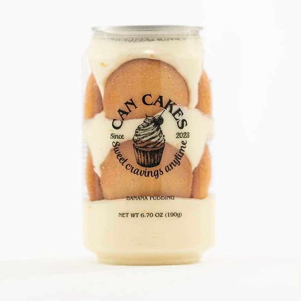 Wholesale Can Cakes Banana Pudding 6.7 Oz- Bulk