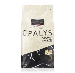 Wholesale Valrhona Opalys White Chocolate Feves 6.6 Lb- Bulk