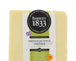 Wholesale Barbers Cheddar Reserve 10Lb- Bulk