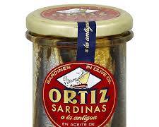 Wholesale Ortiz Sardines Olive Oil Jar 190 Gm 190 G- Bulk