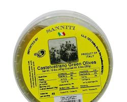 Wholesale Sanniti Castelvetrano Olive Bucket 250 G- Bulk