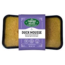 Wholesale Fabrique Delices Duck Mousse with Port Wine (Canard Al Porto), 3.5 LB- Bulk
