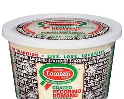 Wholesale Locatelli Romano Grated Cups 8 OZ- Bulk
