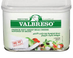 Wholesale Valbreso 100 Percent Sheep Milk Feta 2 x 4 LB- Bulk