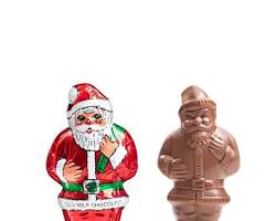 Wholesale Madelaine Chocolate 6 Oz. Solid Santa (5¾") (2 Displayers)- Bulk