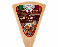 Wholesale Stella Aged Asiago Wedge 8Oz X.- Bulk