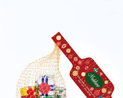 Wholesale Madelaine Chocolate 2 Oz. Christmas Presents Mesh Bag (1 Tub)- Bulk