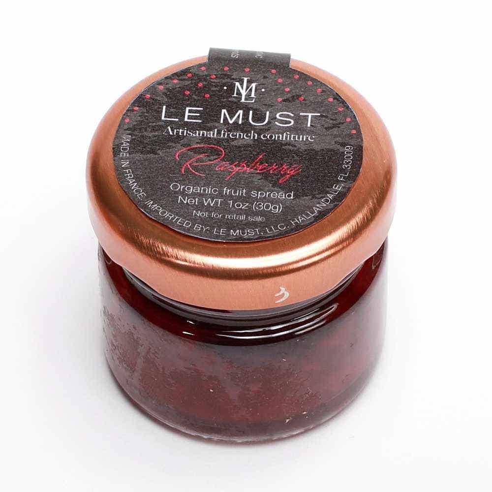 Wholesale Le Must Raspberry Fruit Spread Organic 1 Oz- Bulk
