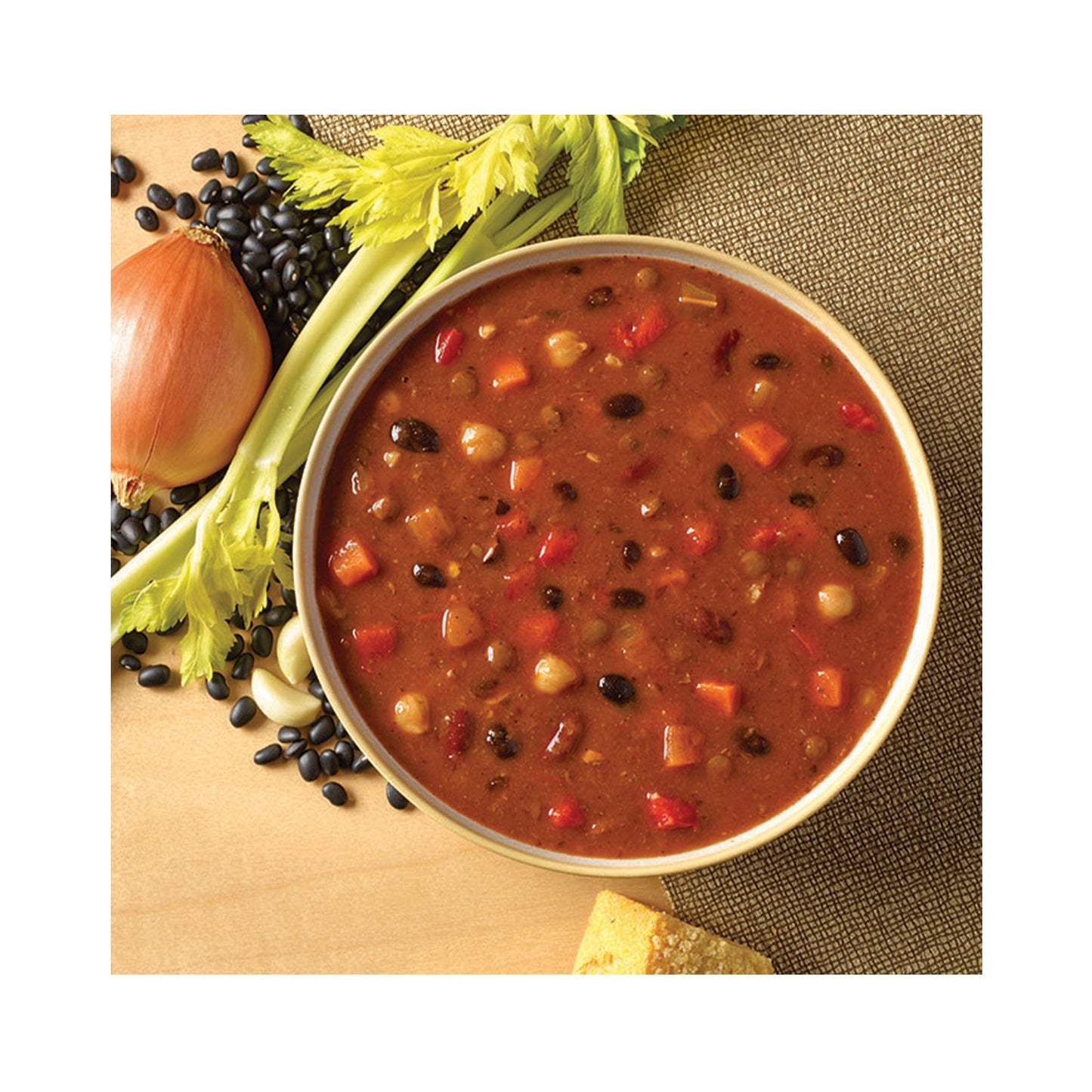 Wholesale Blount Soup Organic Veg Chili 4lb- Bulk