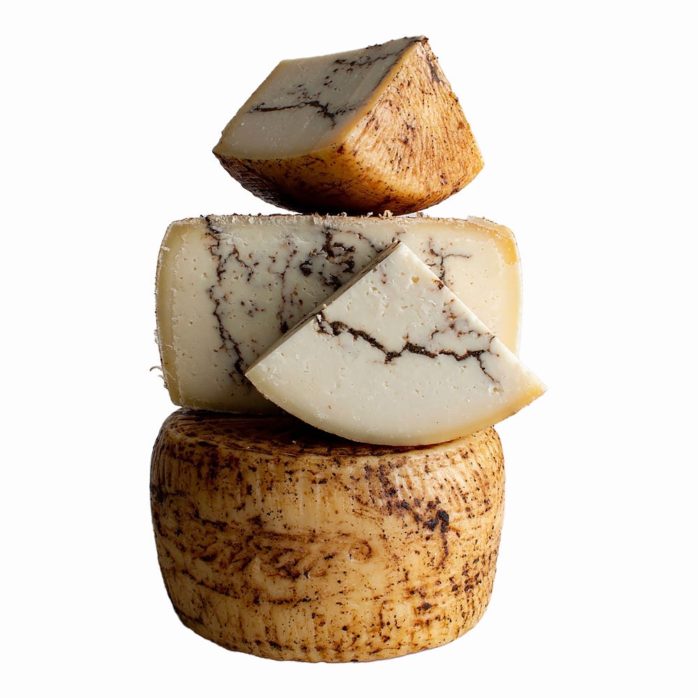 Wholesale Central Formagg Moliterno Al Tartufo Wheel 11.2 Lb- Bulk