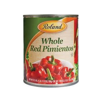 Wholesale Roland Red Pimientos 28oz- Bulk