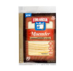 Wholesale Finlandia Muenster Cheese Sliced 7 Oz- Bulk