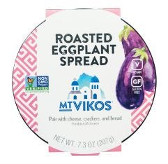 Wholesale Mt Vikos Roasted Eggplant Spread 7.3 Oz- Bulk