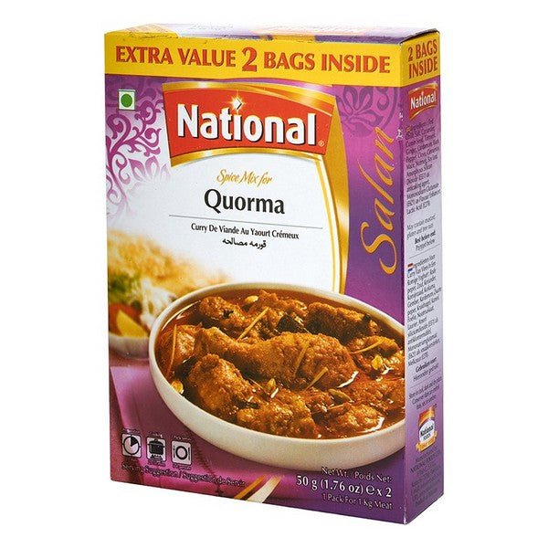 Wholesale National Quorma Spice Mix 50g- Bulk