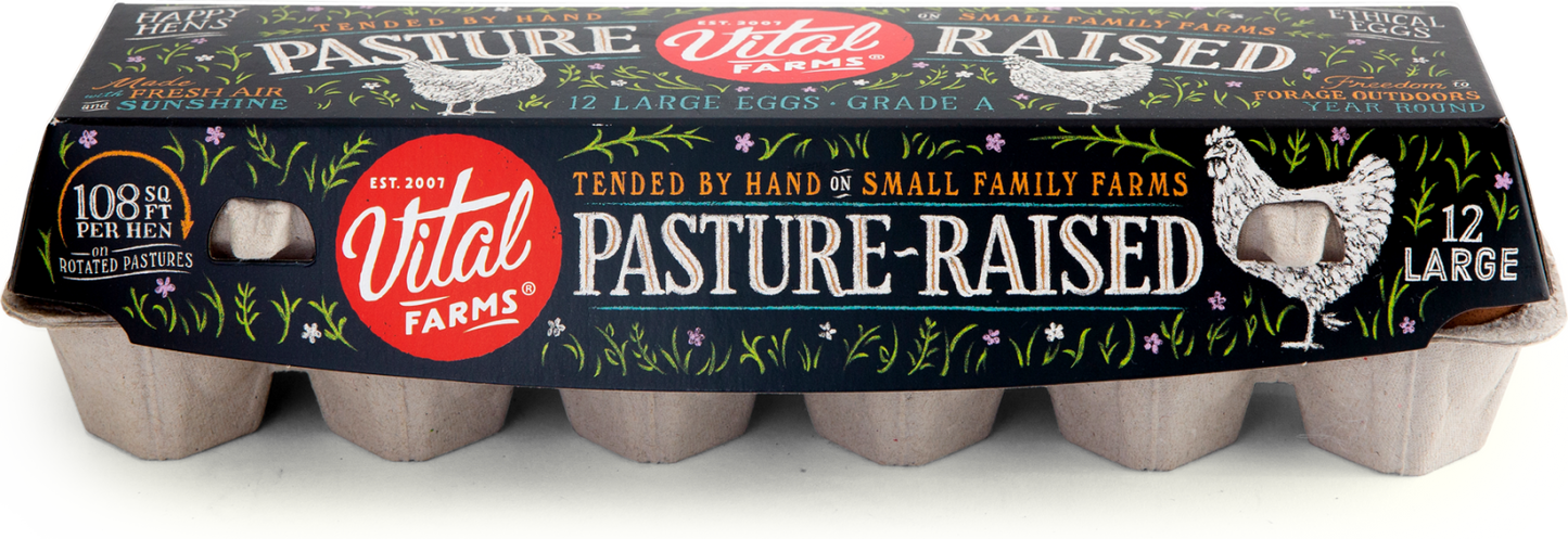 Wholesale Vital Farms Pasture Raised Whole Liquid Eggs 20lb- Bulk