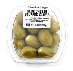 Wholesale Fresh Pack Olives Stuffed With Blue Cheese 5.3 Oz- Bulk