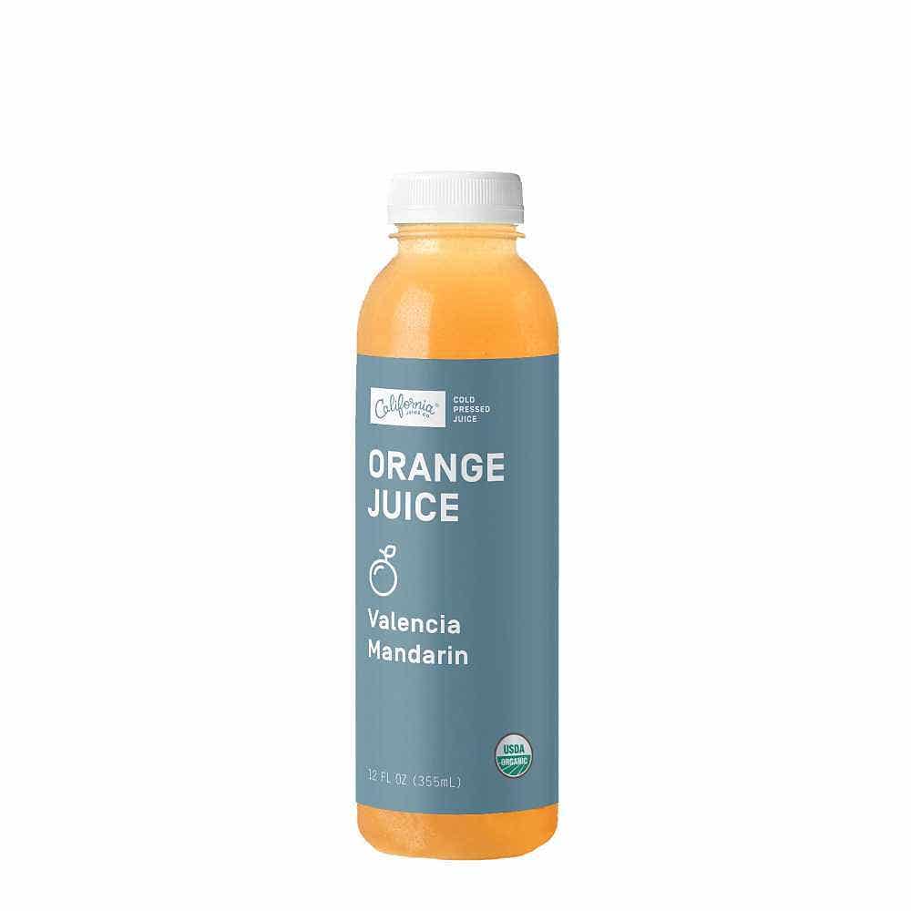 Wholesale California Juice Valencia Orange Organic Cold-Pressed Juice 12 Oz- Bulk
