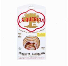 Wholesale La Quercia Pancetta Americano Sliced Non GMO 2 Oz- Bulk