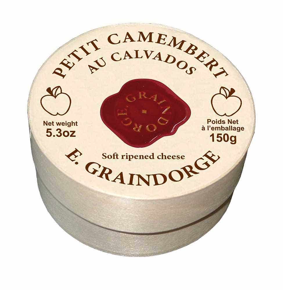 Wholesale E. Graindorge Petit Camembert Calvados 5.3 Oz- Bulk