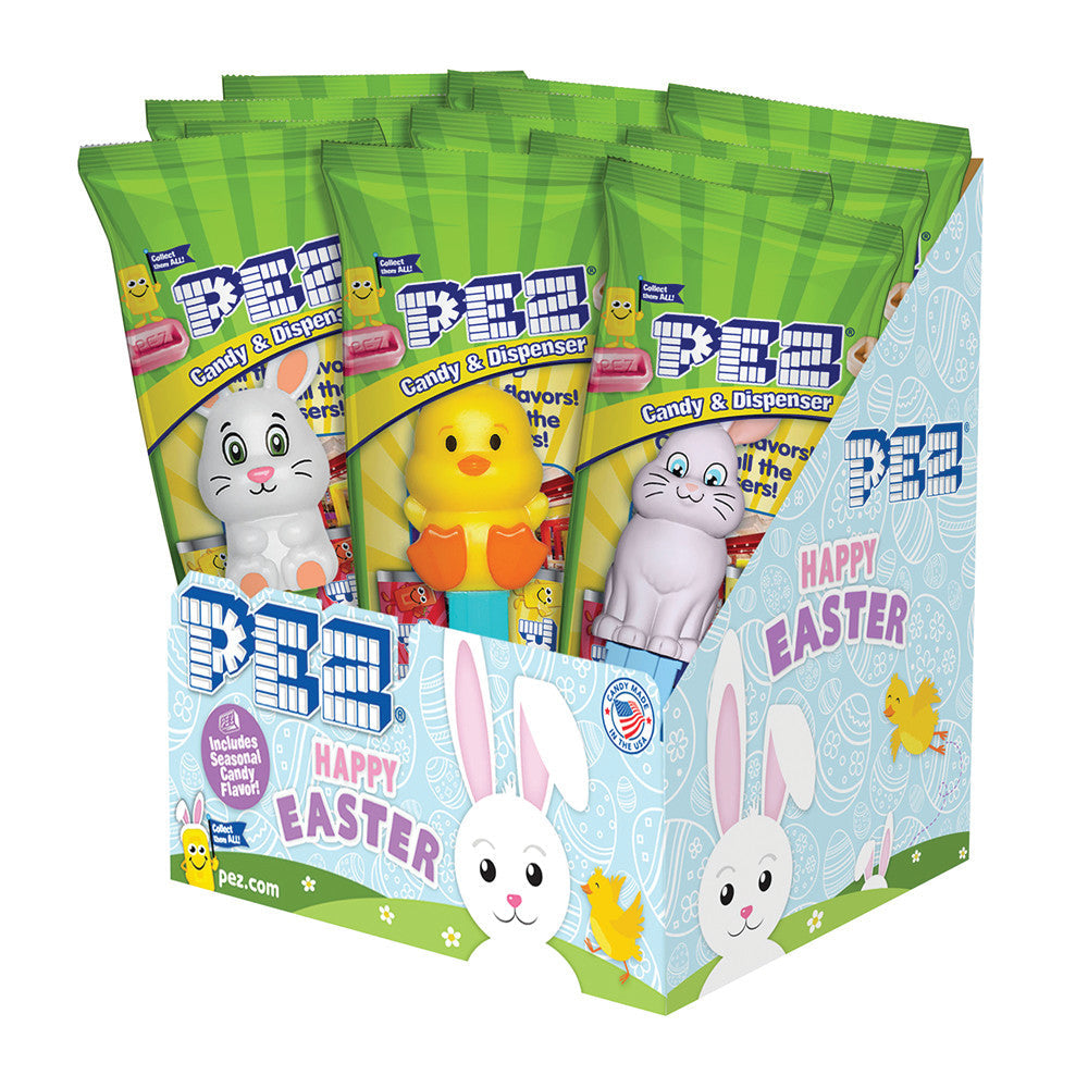Wholesale Pez Easter Assortment 0.58 Oz- Bulk