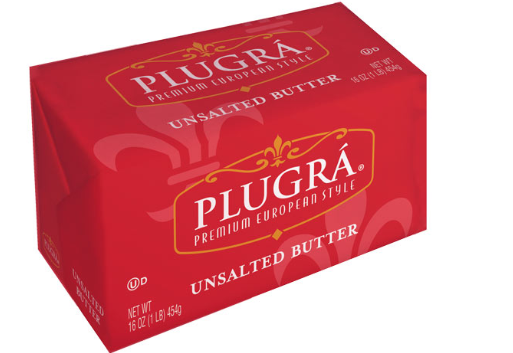 Wholesale Plugra Unsalted Butter 1 Lb- Bulk
