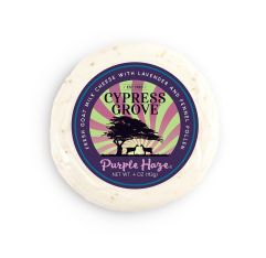 Wholesale Cypress Grove Purple Haze Goat Cheese Disk 4 Oz- Bulk