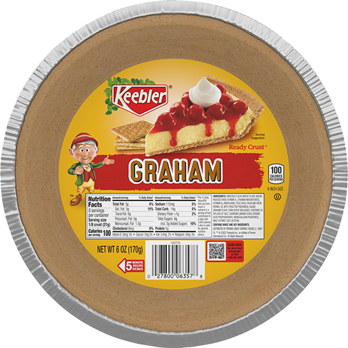 Wholesale Keebler Pie Crust Graham Cracker 9"- Bulk
