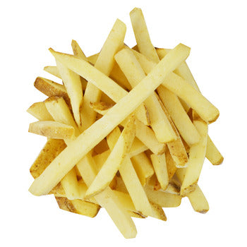 Wholesale Lamb Weston Straight Cut Skin-on French Fries 1/2" 5lb- Bulk
