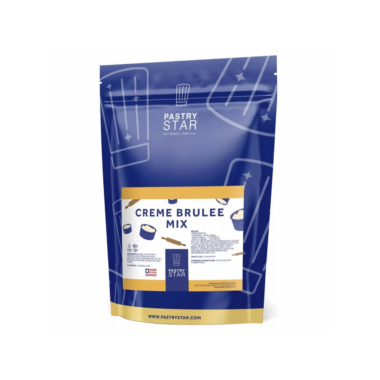 Wholesale Pastry Star Pastry Star Crem Brulee 20lb- Bulk