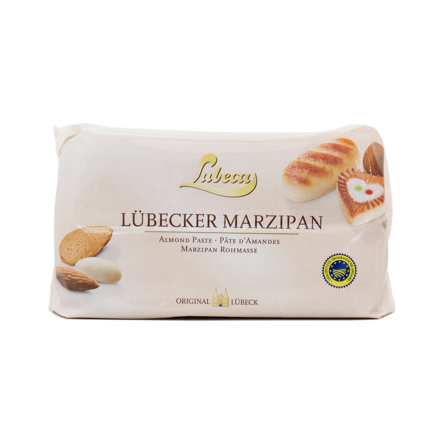 Wholesale Lubeca 52% Almond Marzipan Paste 1kg- Bulk