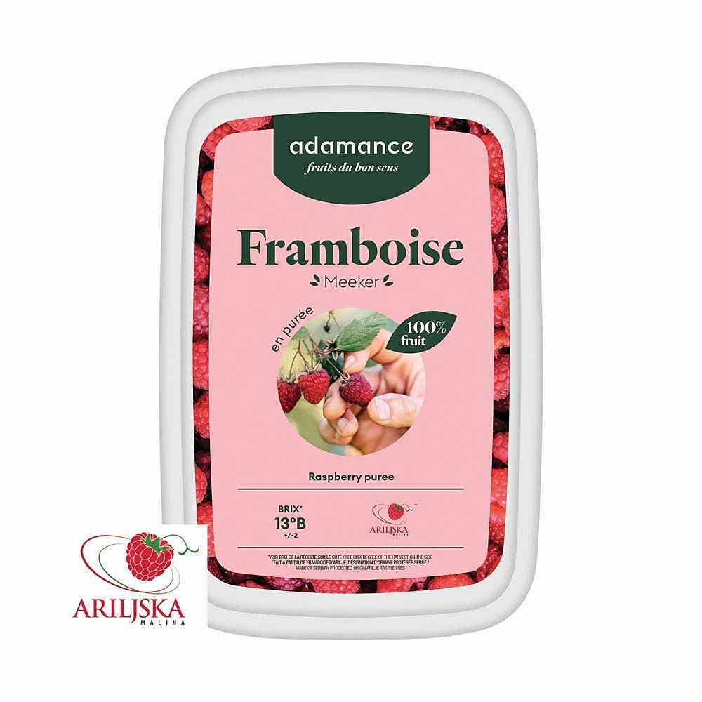 Wholesale Adamance Raspberry Puree 1 Kg- Bulk