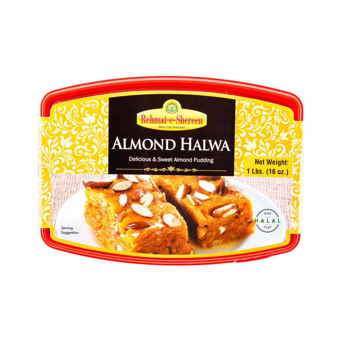 Wholesale Rehmat E Shereen Almond/Badam Halwa 1lb- Bulk