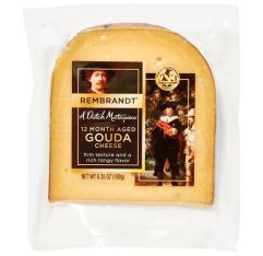 Wholesale 12 Month Aged Rembrandt Gouda Wedge- Bulk